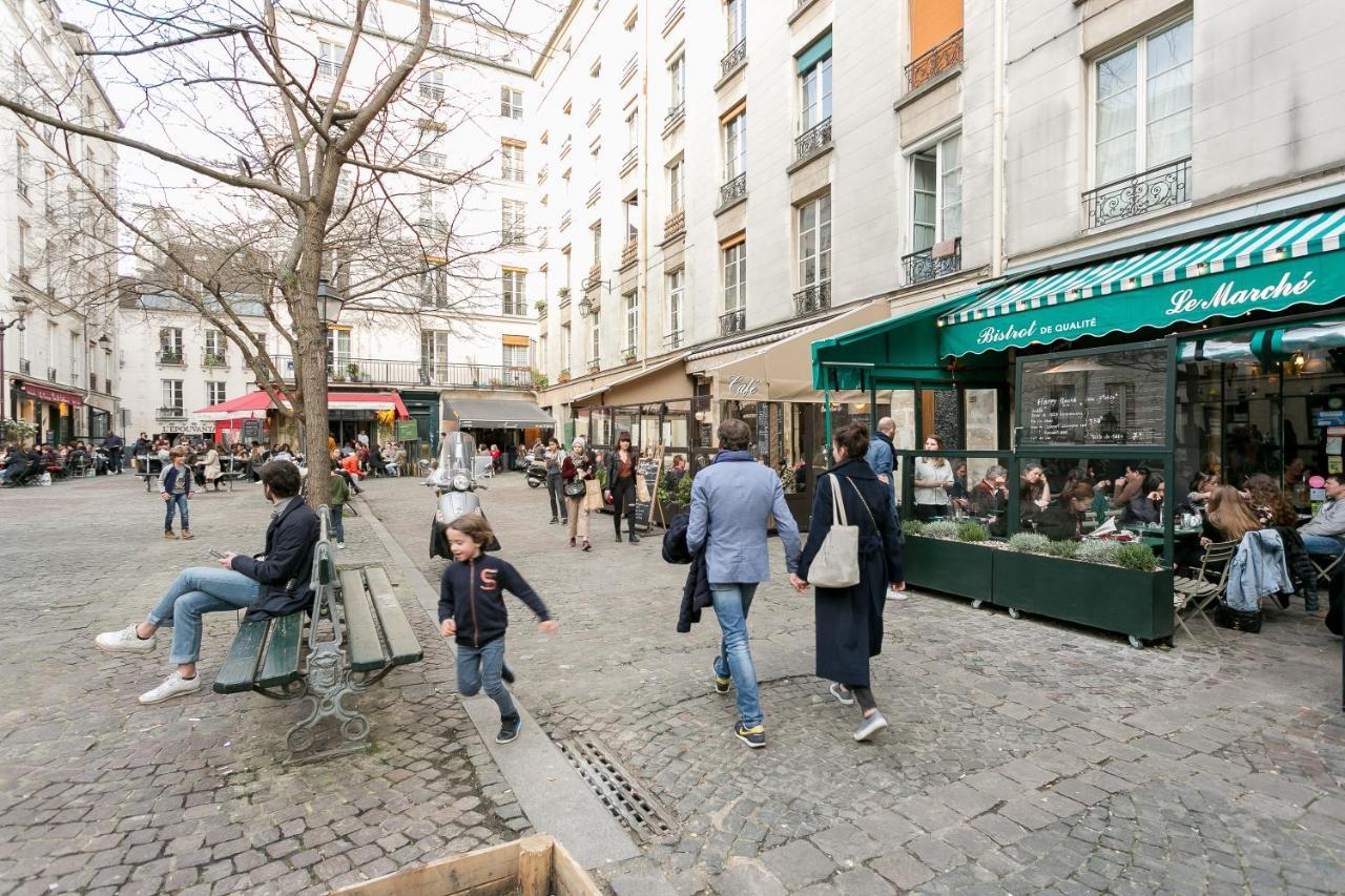 Le Marais Place Sainte Catherine With Ac Paryż Zewnętrze zdjęcie